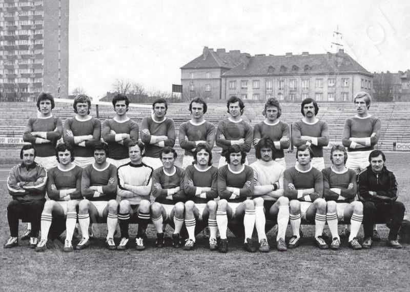 Pocztówka - 1975/76 GKS Tychy