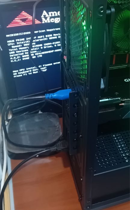 Motherboard Asus prime z490p + CPU