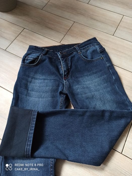Джинси утеплені 158