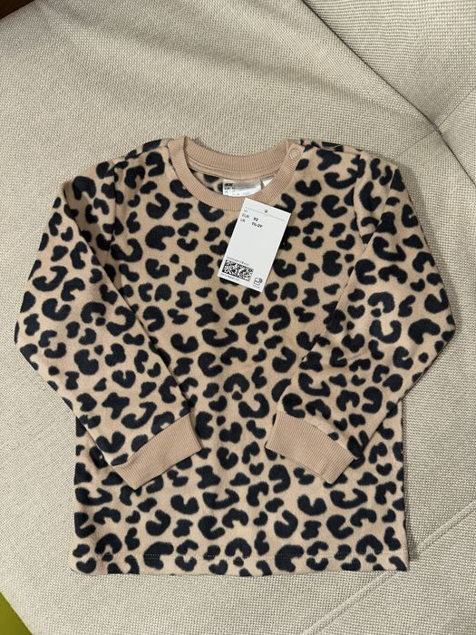 Новий флісовий костюм H&M леопард 92 розмір 750 грн