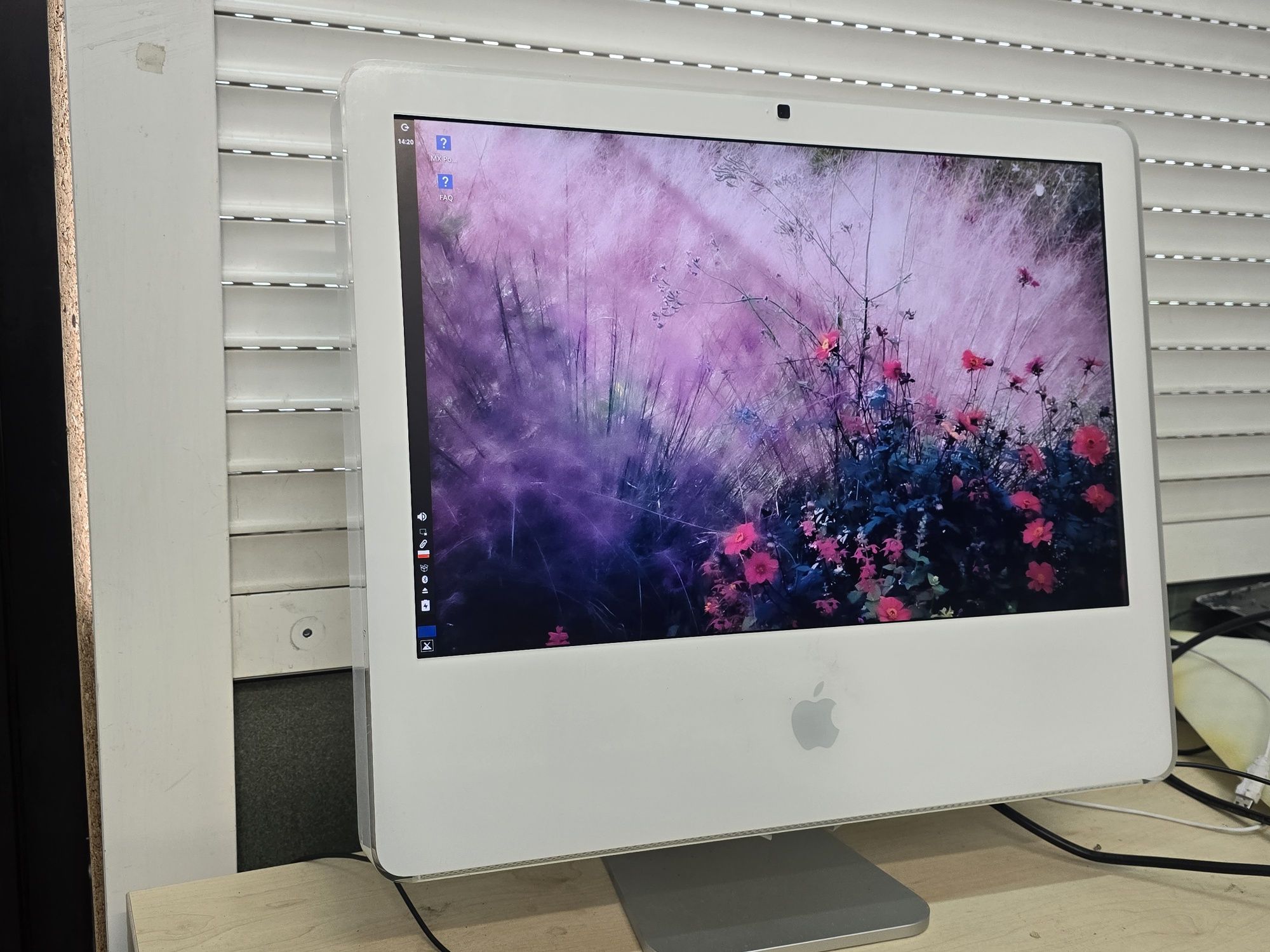 Apple iMac White 100% Sprawny Dysk SSD Linux Idealny do garazu