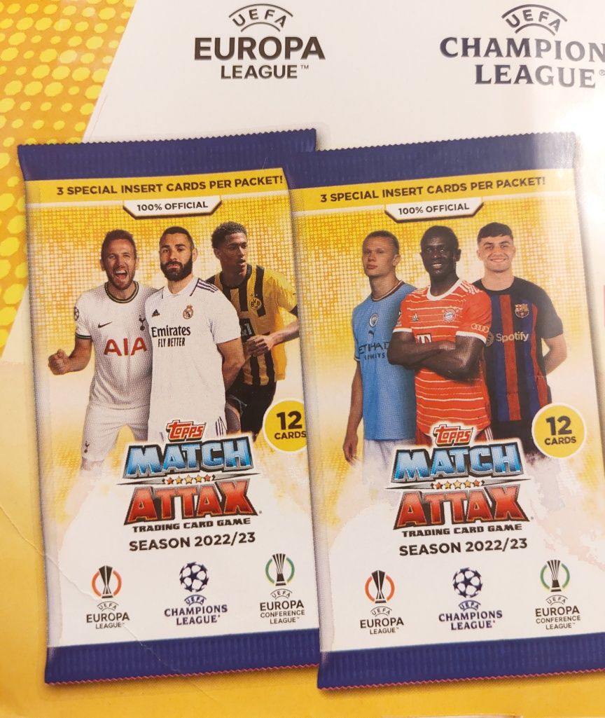 Karty bazowe Match Attax 2022/23 - 32 sztuki, powtórki