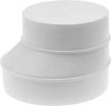 Adapter reduktora kanału 12,7 cm do 10,2 cm do 100 mm