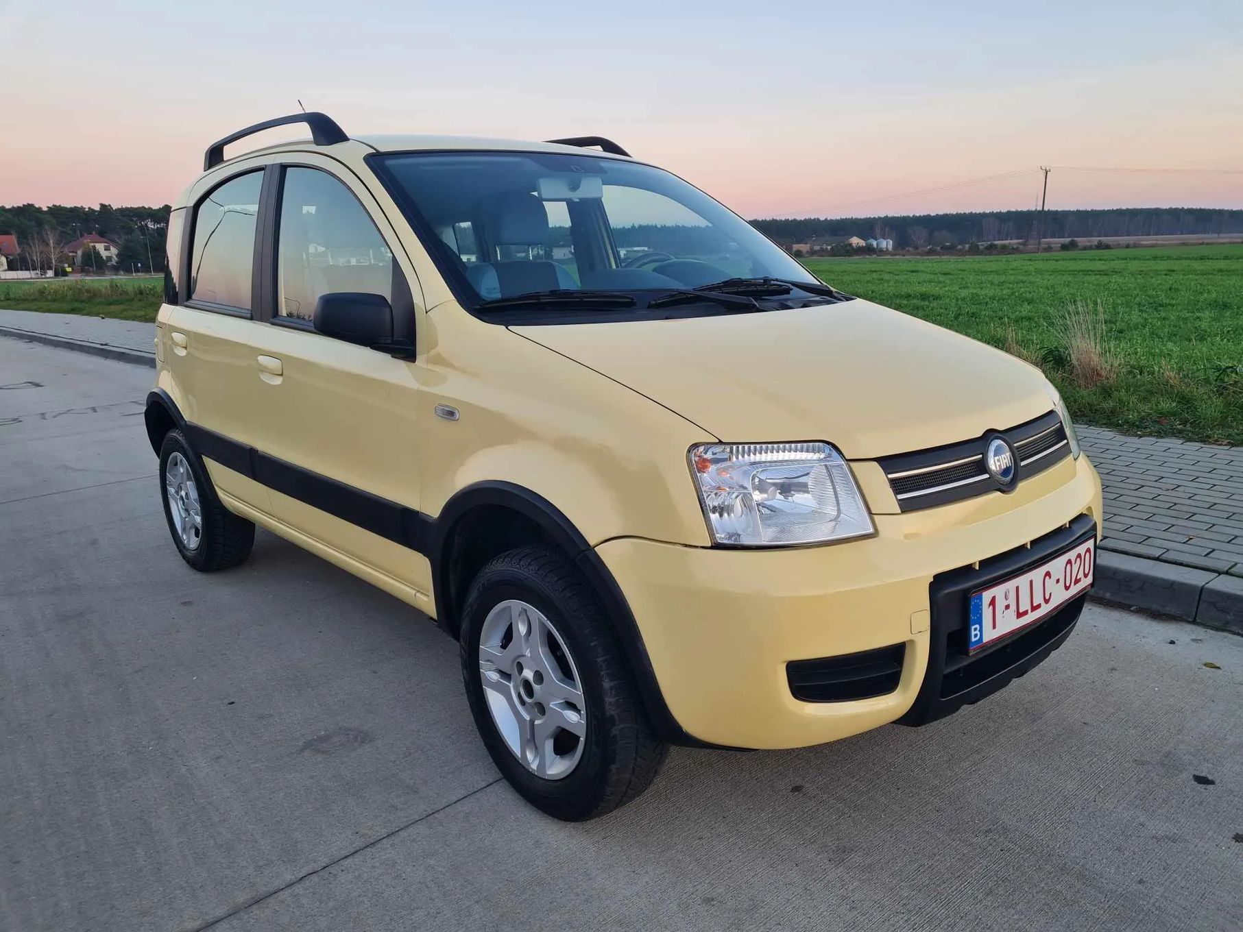 Fiat Panda 1.2 60KM 4x4 klimatyzacja alufelgi 84tys przebiegu