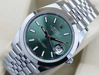 Rolex Datejust 41mm 126300 Mint Green Dial