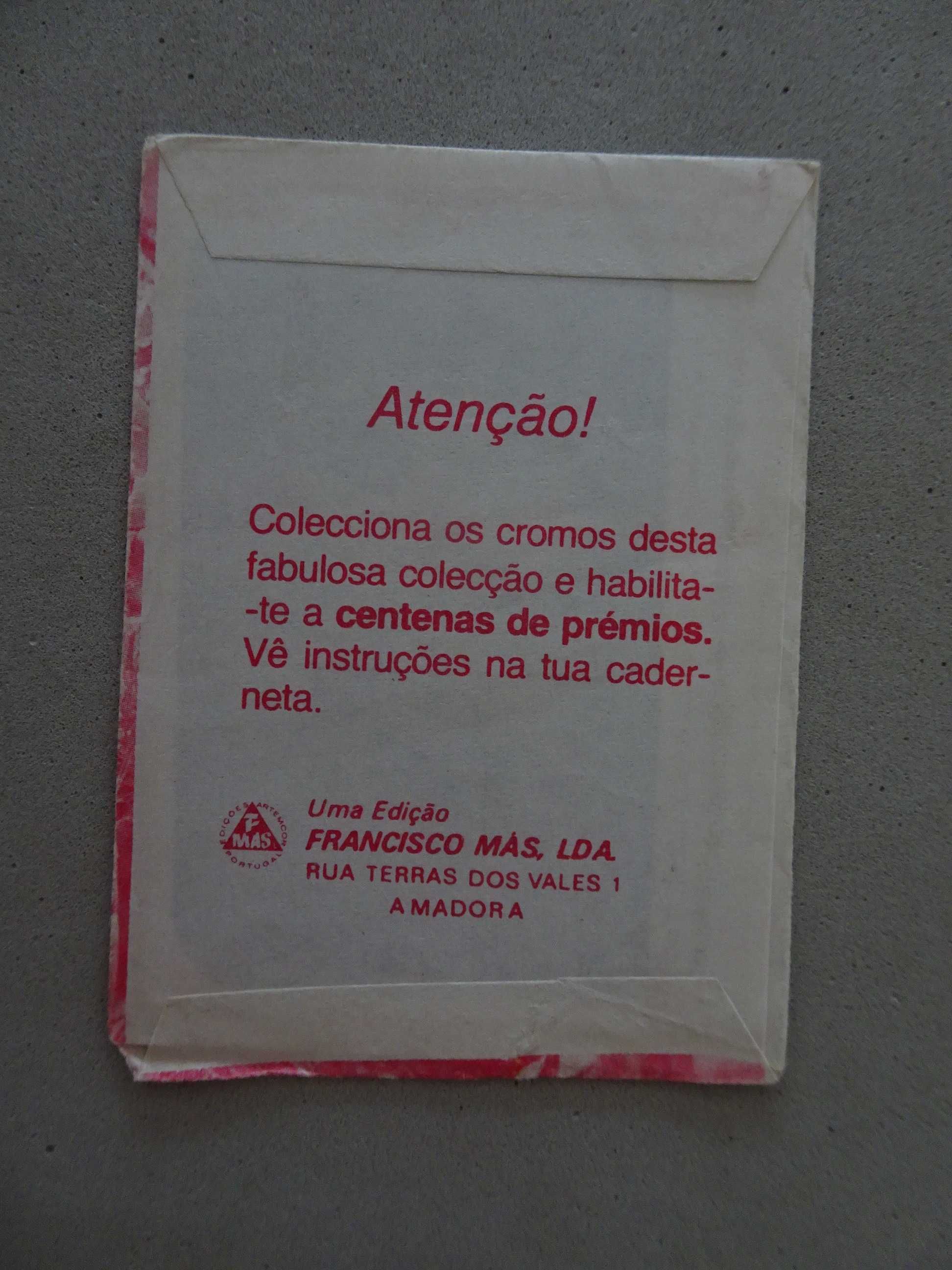 Carteira de cromos fechada O Maravilhoso Mundo Subaquático Francisco