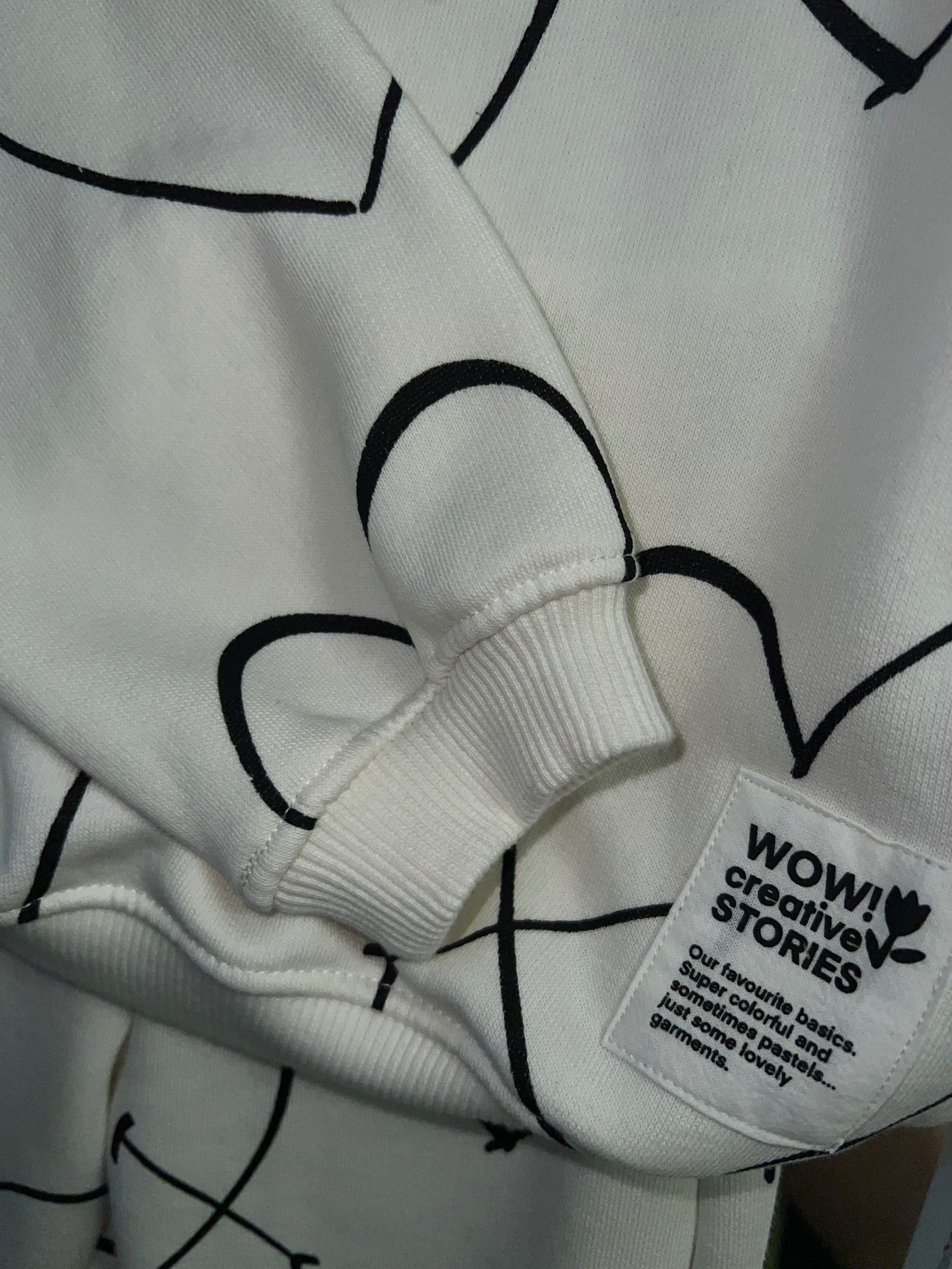 Костюм для дівчинки Zara, молочний в сердечка