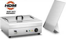 Frytkownica frytownica 1x 3200W 18l mocna solidna szybka smażalnik ryb