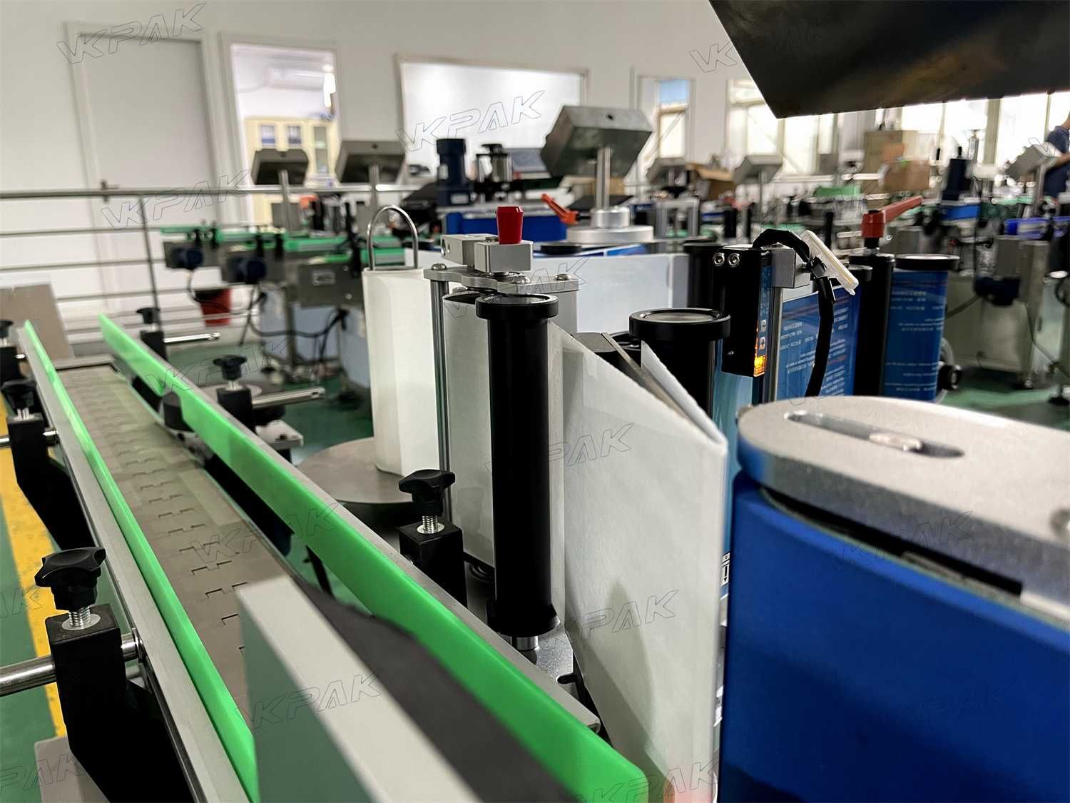 máquina de rotulagem, VK-VRL Máquina de rotulagem para garrafas/latas
