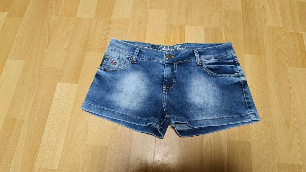 Damskie krótkie spodnie PHILIPP PLEIN r.M stan bardzo dobry