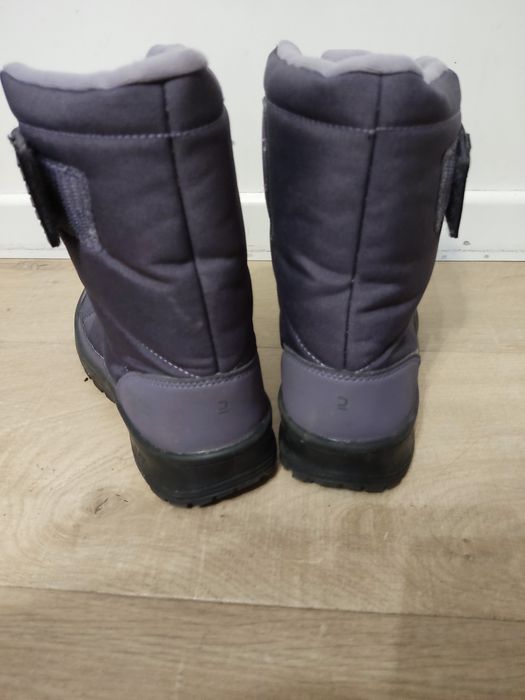 Śniegowce, buty na zimę, rozm. 34, Decathlon, stan idealny