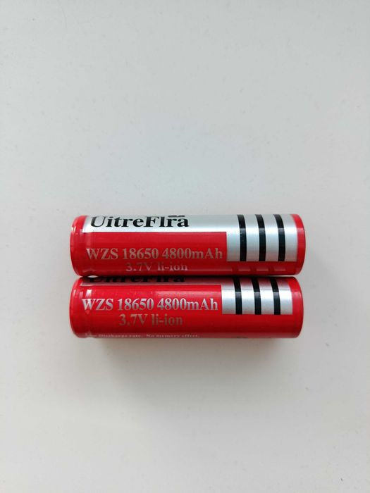 Акумулятор UltraFire Li-ion 18650 4800mAh 3.7V Red