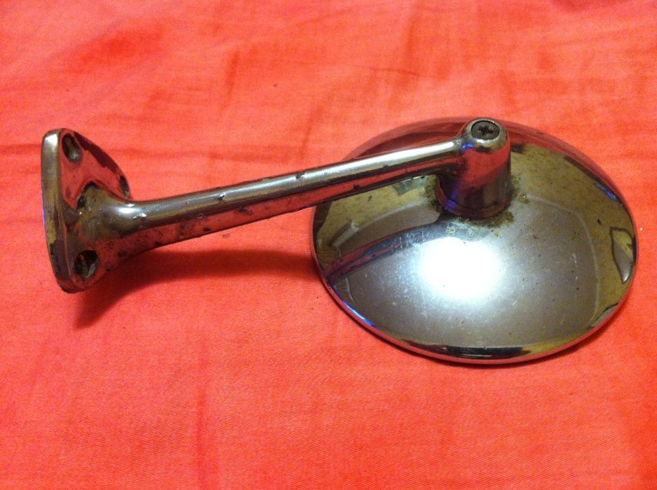 Зеркало ВАЗ жигули , ретро , оригинальное , круглое , хром .