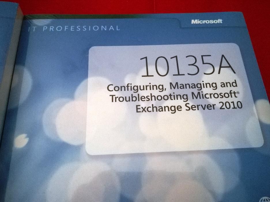 Manuais Windows 2008 Server e Exchange Server 2010 - Novos