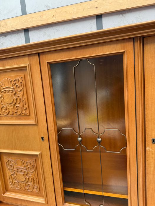 Holenderska Biblioteka solidna i masywna | Komoda szafka witryna DOWÓZ