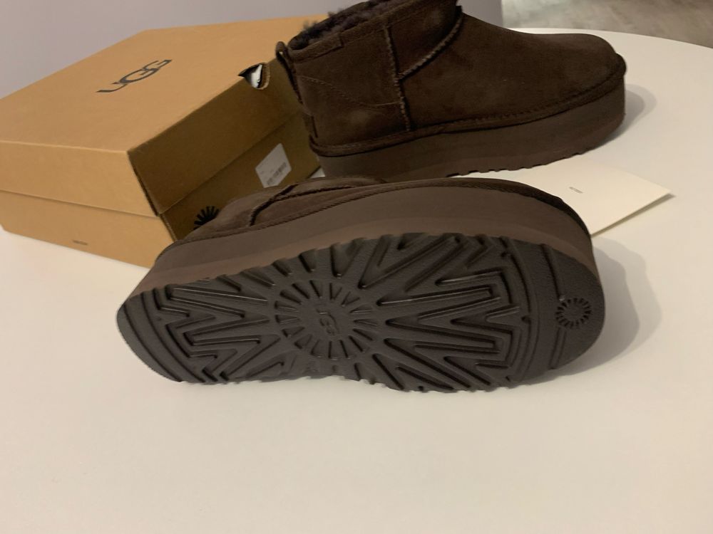 UGG Classic Mini Platform уггі угг шоколадні