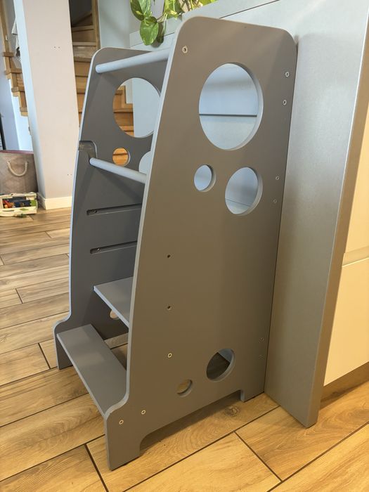 Kitchen helper szary idealny dla dziecka pomoc kuchenna