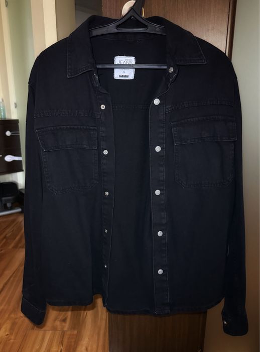 Мужской джинсовый пиджак