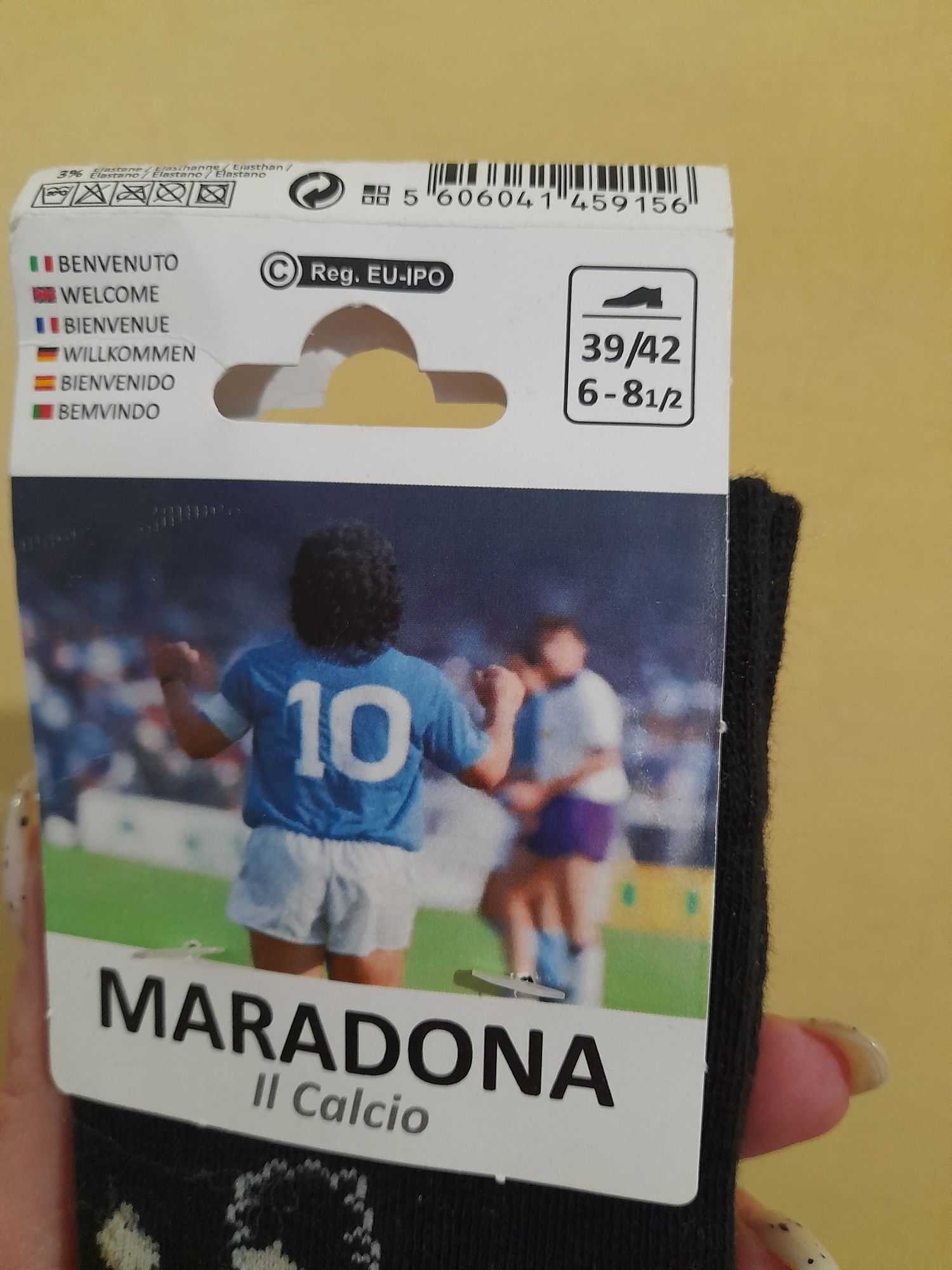 Нові чоловічі спортивні шкарпетки Diego Maradona