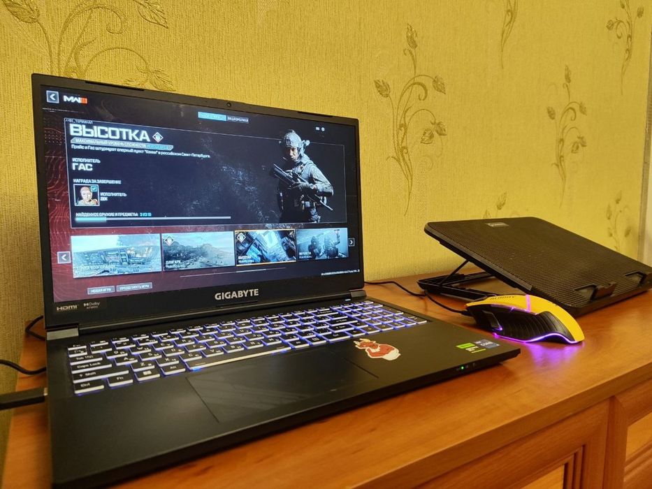 Ноутбук игровой gigabyte g5