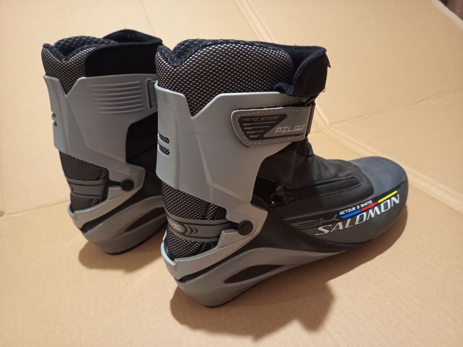 Черевики до бігових лиж Salomon Active 8 Skate SNS Pilot. Розмір 45.