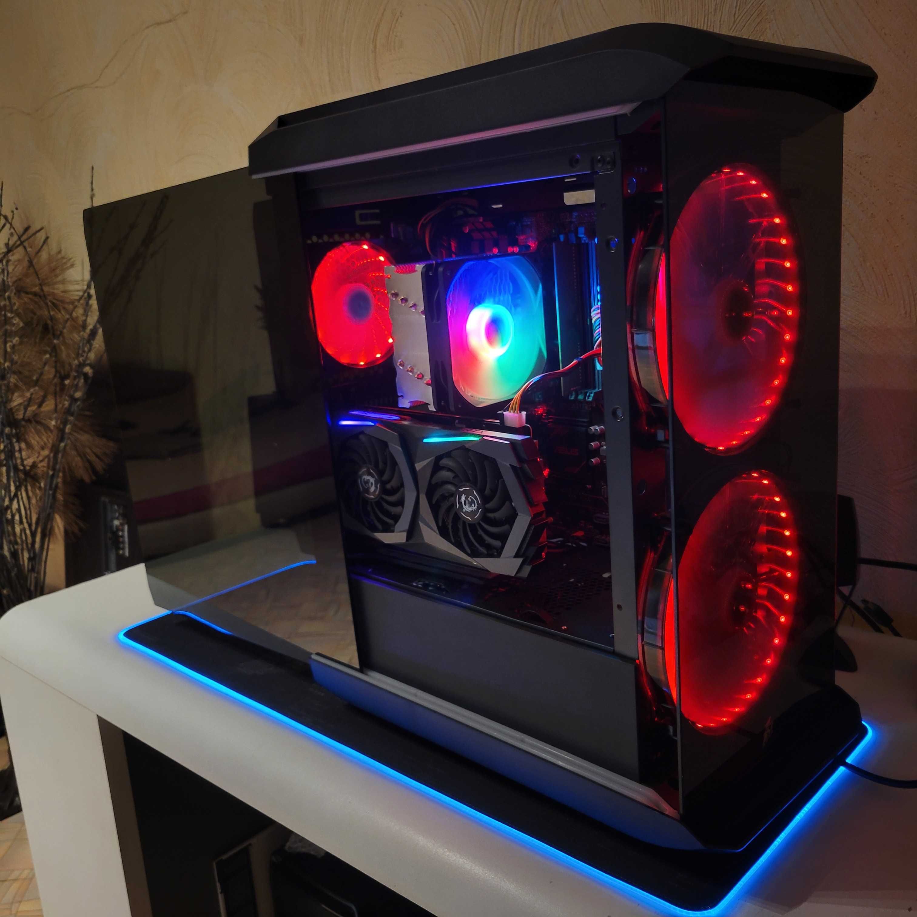 Ryzen 5 5600x RTX 4060  DDR6 Ram 16 ssd 500 NVME ПК системный блок