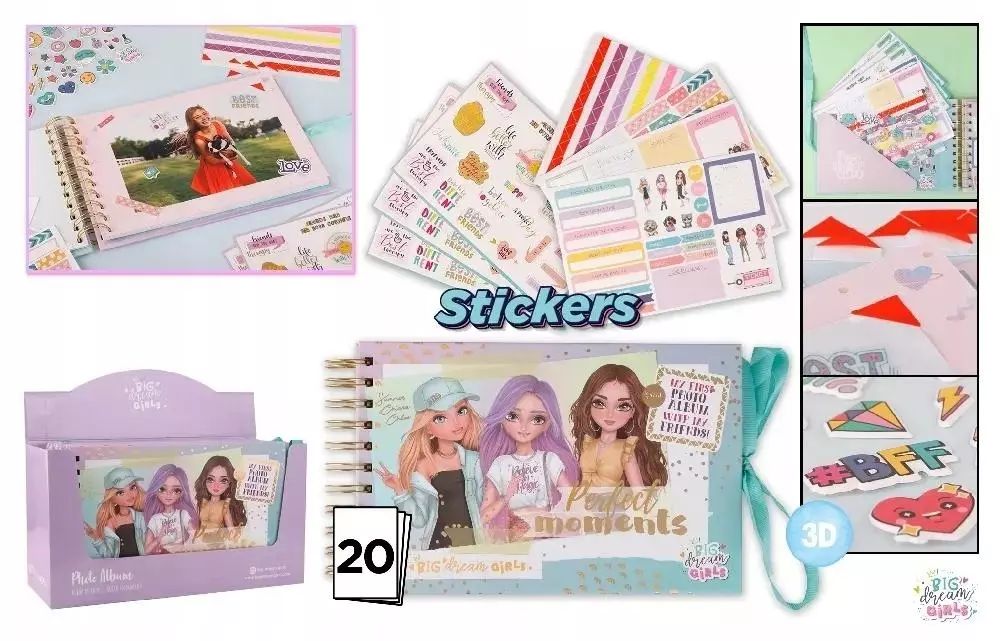 Album na zdjęcia BDGirls. MP Main Paper