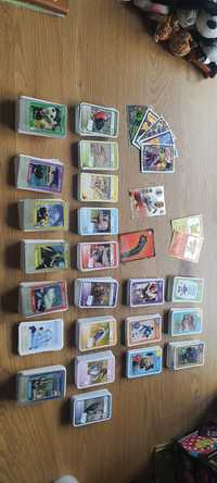 Karty kolekcjonerskie dla dzieci ok. 1200szt ninjago pokemon scootie