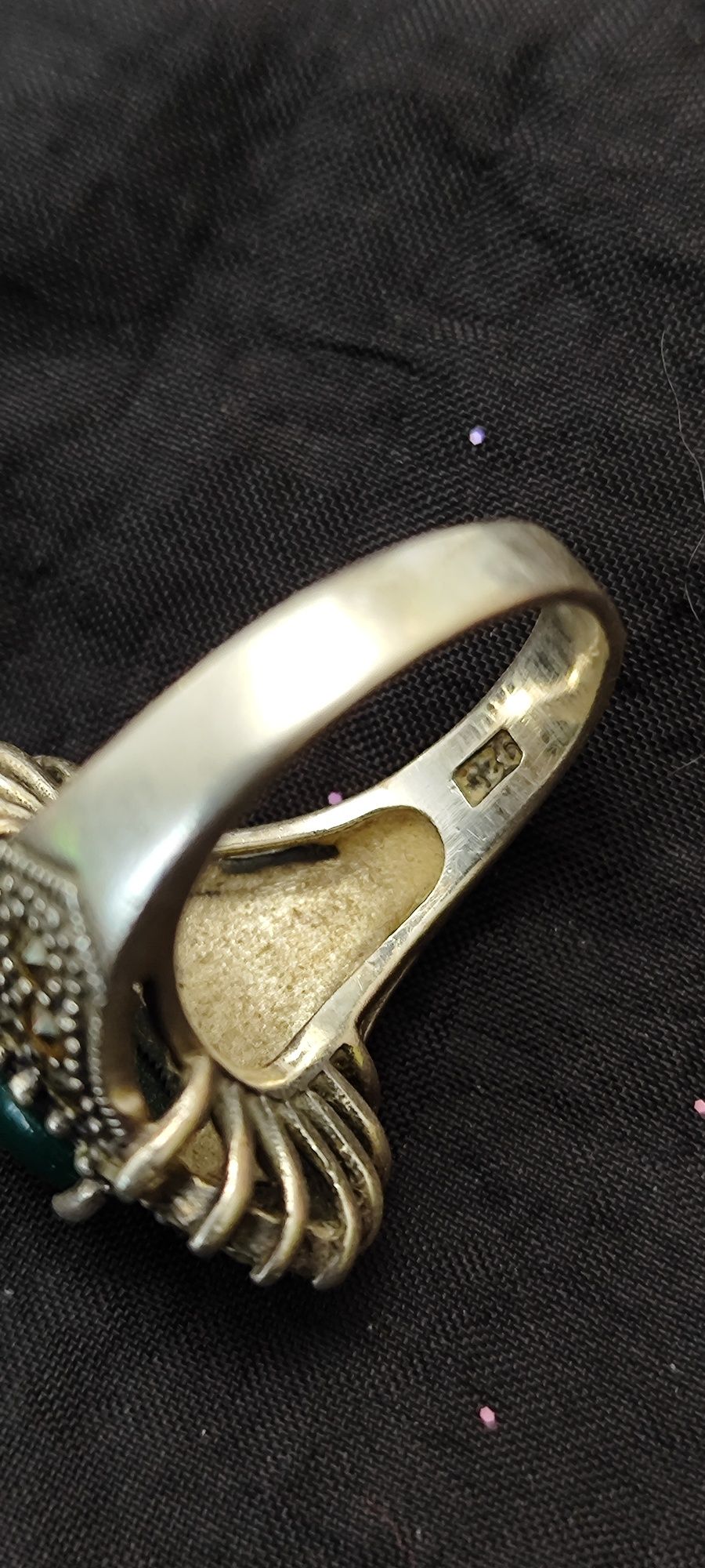 Кольцо перстень серебро