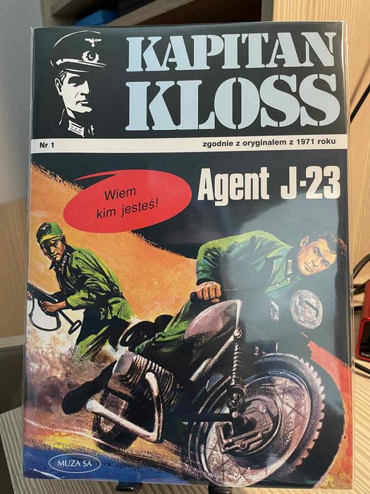 Kapitan Kloss (Muza, 2001). Zeszyt 1. Wiem kim jesteś! (NOWY)