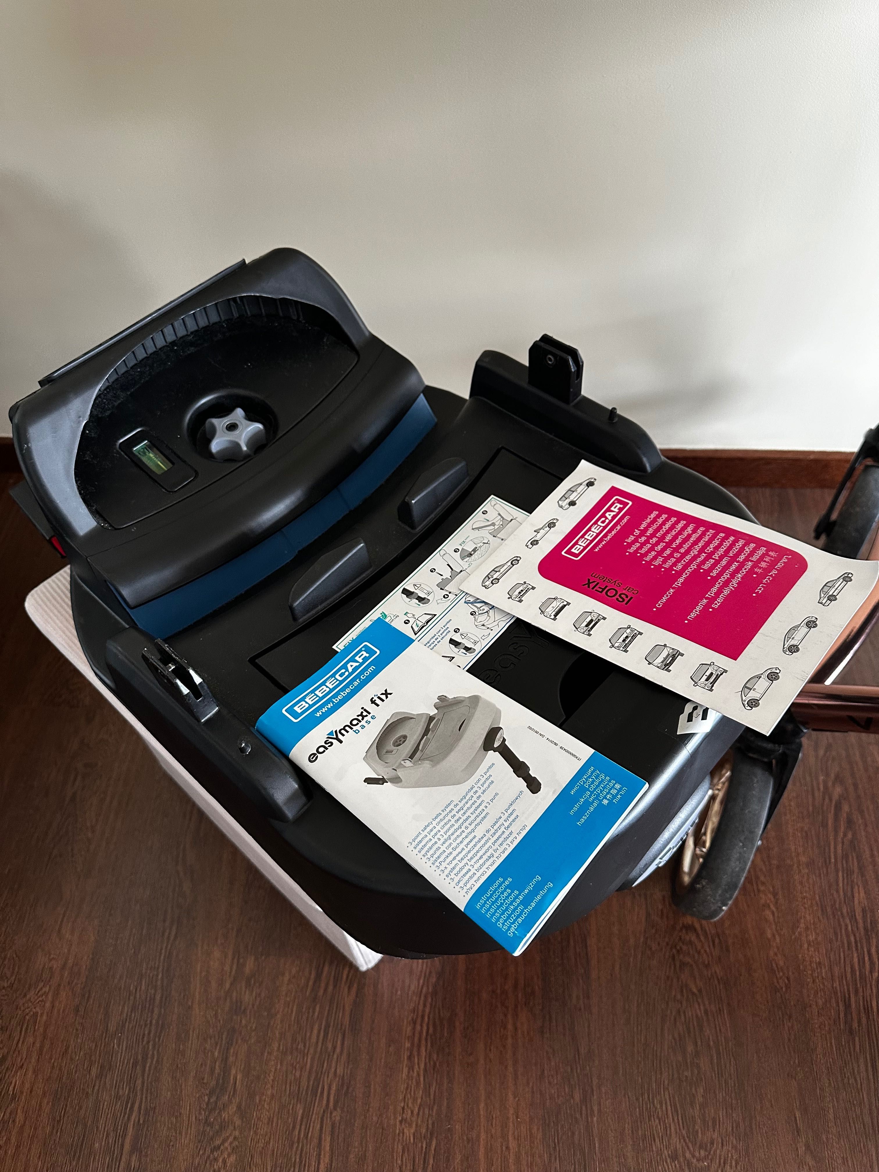 Trio Bébécar V-Pack completo com base isofix