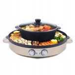 Grill elektryczny z garnkiem 2w1 2200W