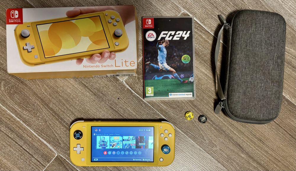 Nintendo switch lite 32gb+128gb