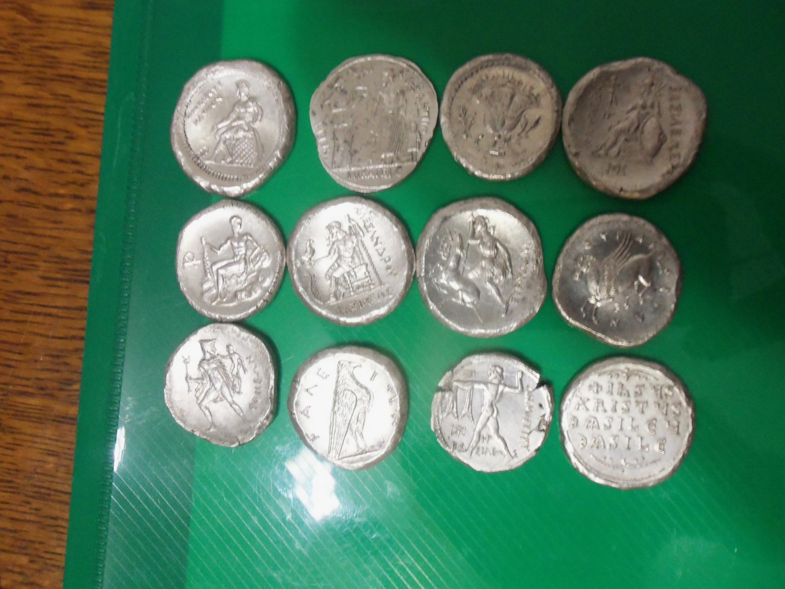 Чеканка монет исторические копии.Греция,Рим,Киевская Русь,Византия