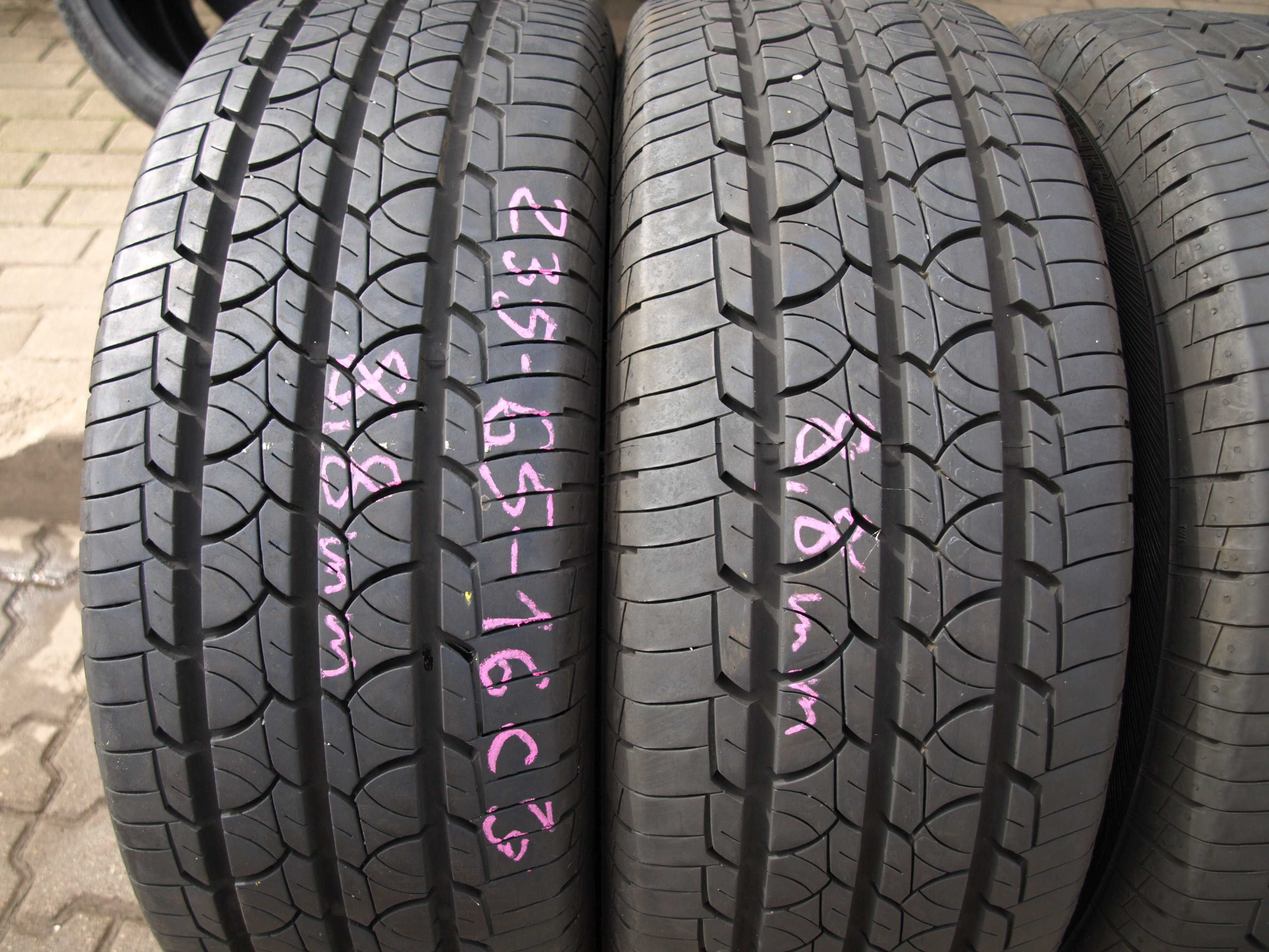 4 szt Opony letnie do Busa 235/65r16C Barum Dostawczy VAN