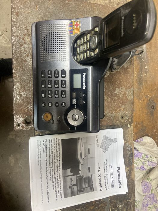 Telefon Stacjonarny Panasonic KX-TCD240PD