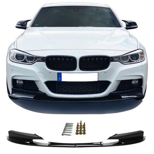 Lip spoiler bmw F30/F31  preto gloss
