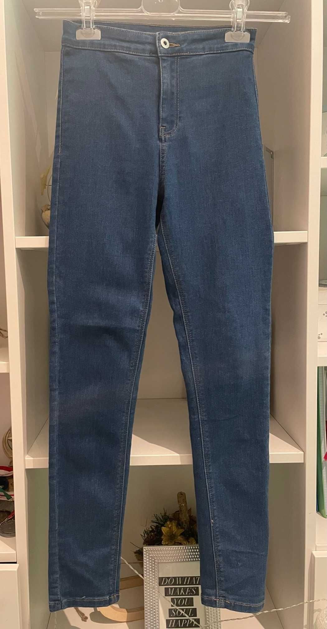 Spodnie jeansy dziewczęce XS 34