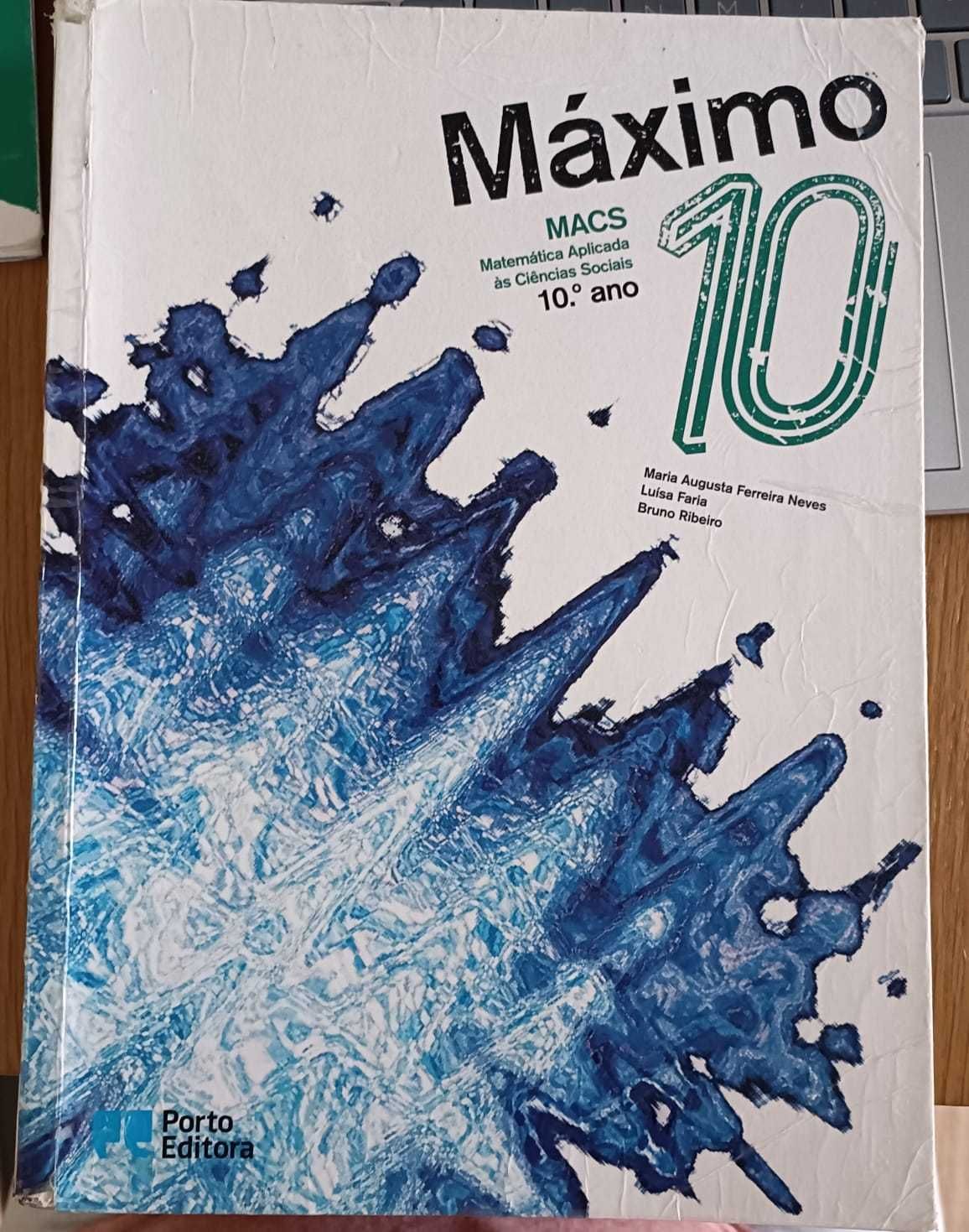 Máximo 10 - manual de Matemática