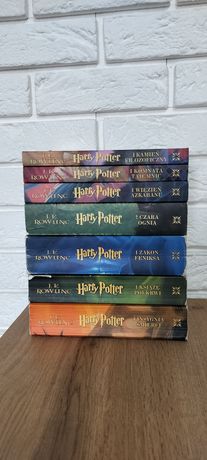 Komplet,zestaw,seria Harry Potter,stare wydanie, miękka oprawa