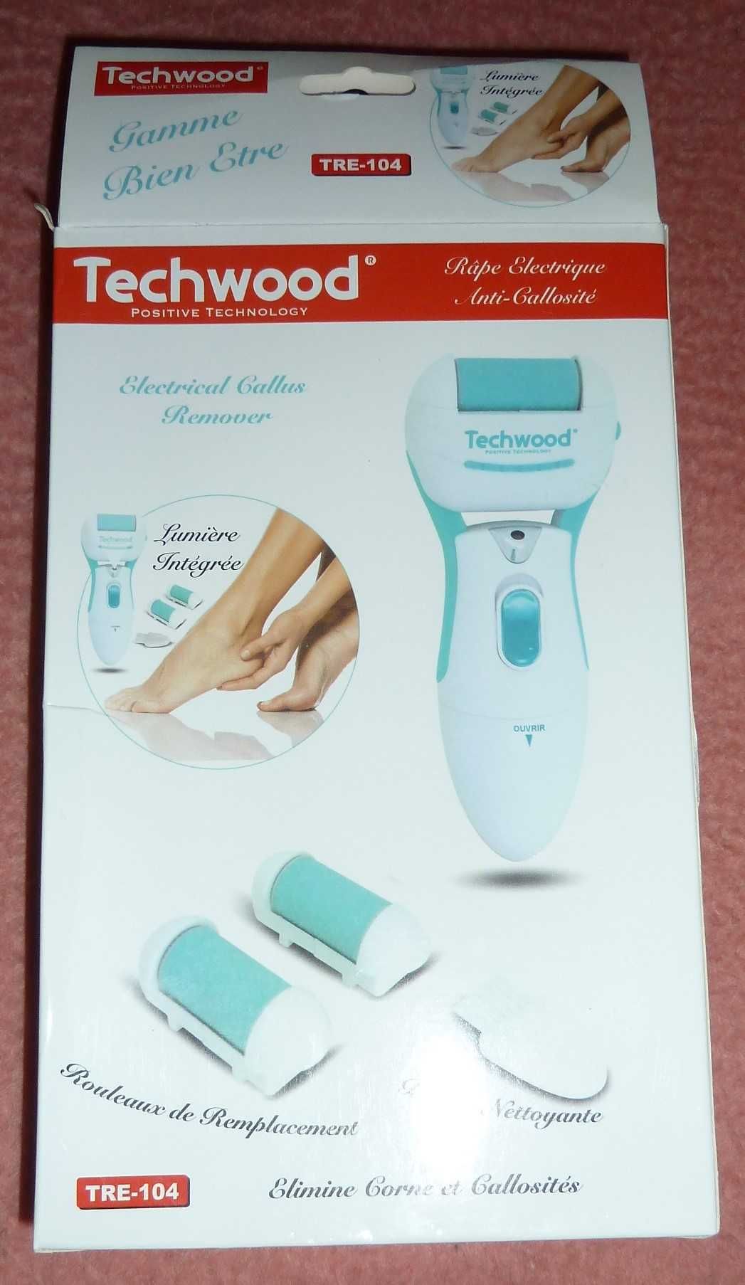 Lima anti calosidades nova elétrica Techwood