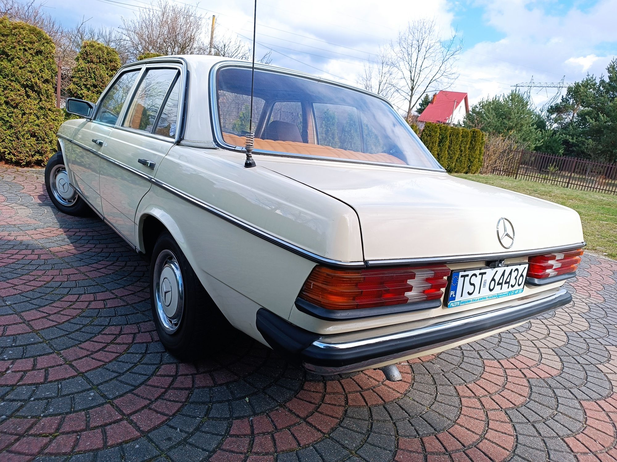 W123 taxi budyń automat