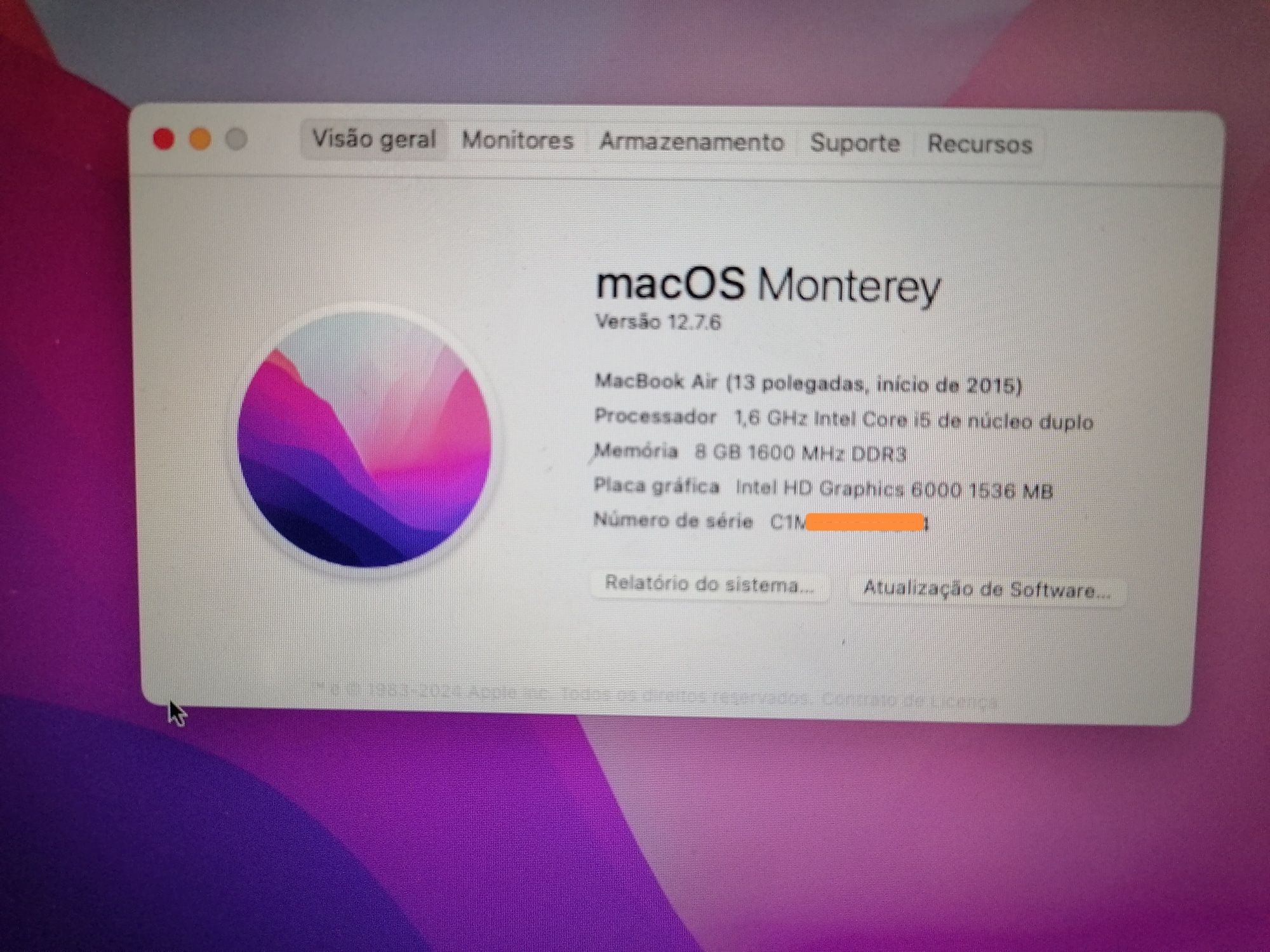 MacBook Air 8GB 256GB