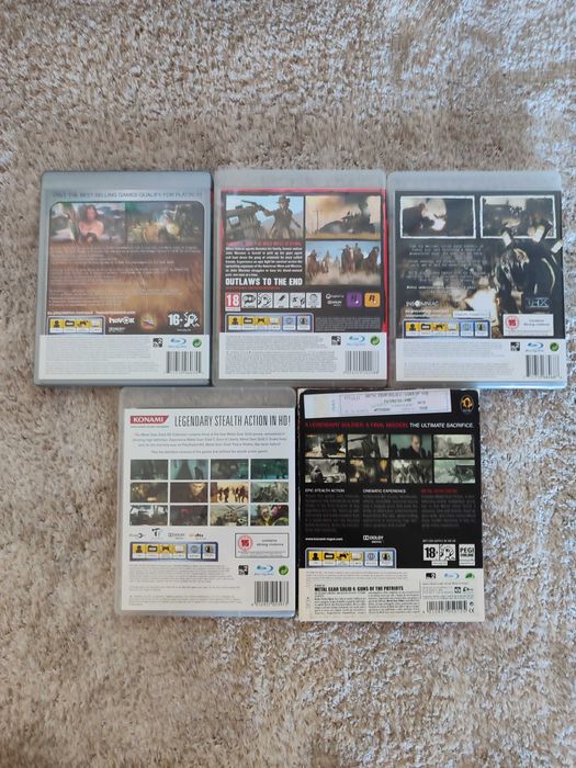 Conjunto PS3 Jogos