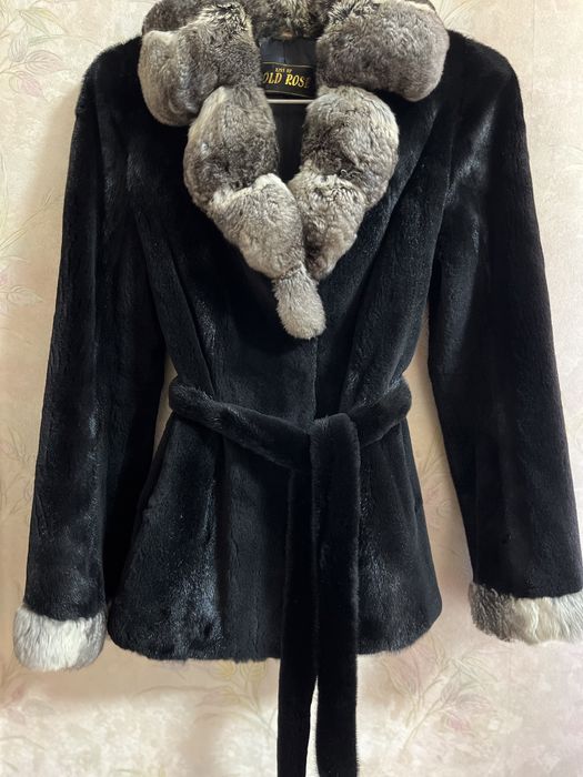 Шуба норкова . З шиншилою