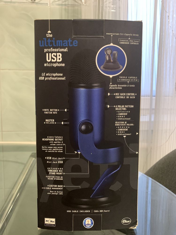 Микрофон Blue Yeti