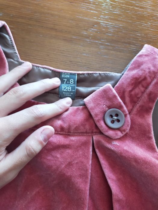 Vestido inverno para menina