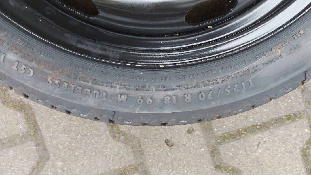 SEAT LEON III KOŁO ZAPASOWE DOJAZDÓWKA 1K0601027AP SUBWOOFER 5F0035382