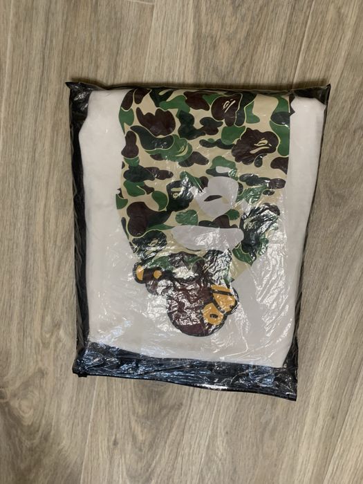 Топова Нова футболка Bape Big Logo, Бейп Біг Лого хакі кольору