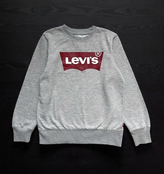 Теплий світшот, джемпер, кофта Levis оригінал на хлопчика 10 років